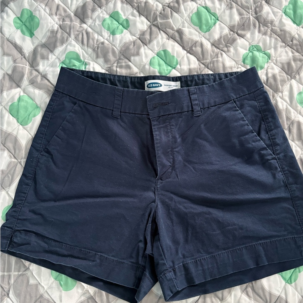 Old Navy Women's Dark Blue Bermudas